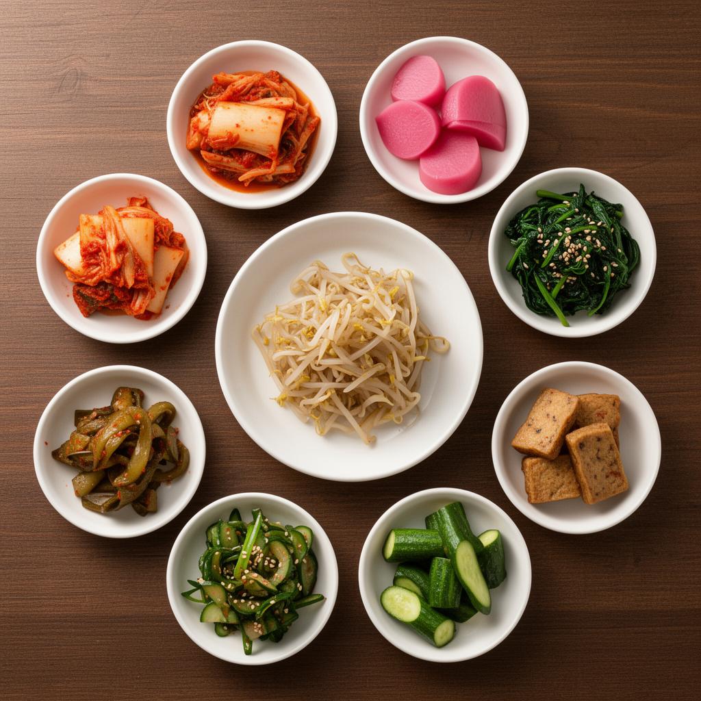 Banchan spread
