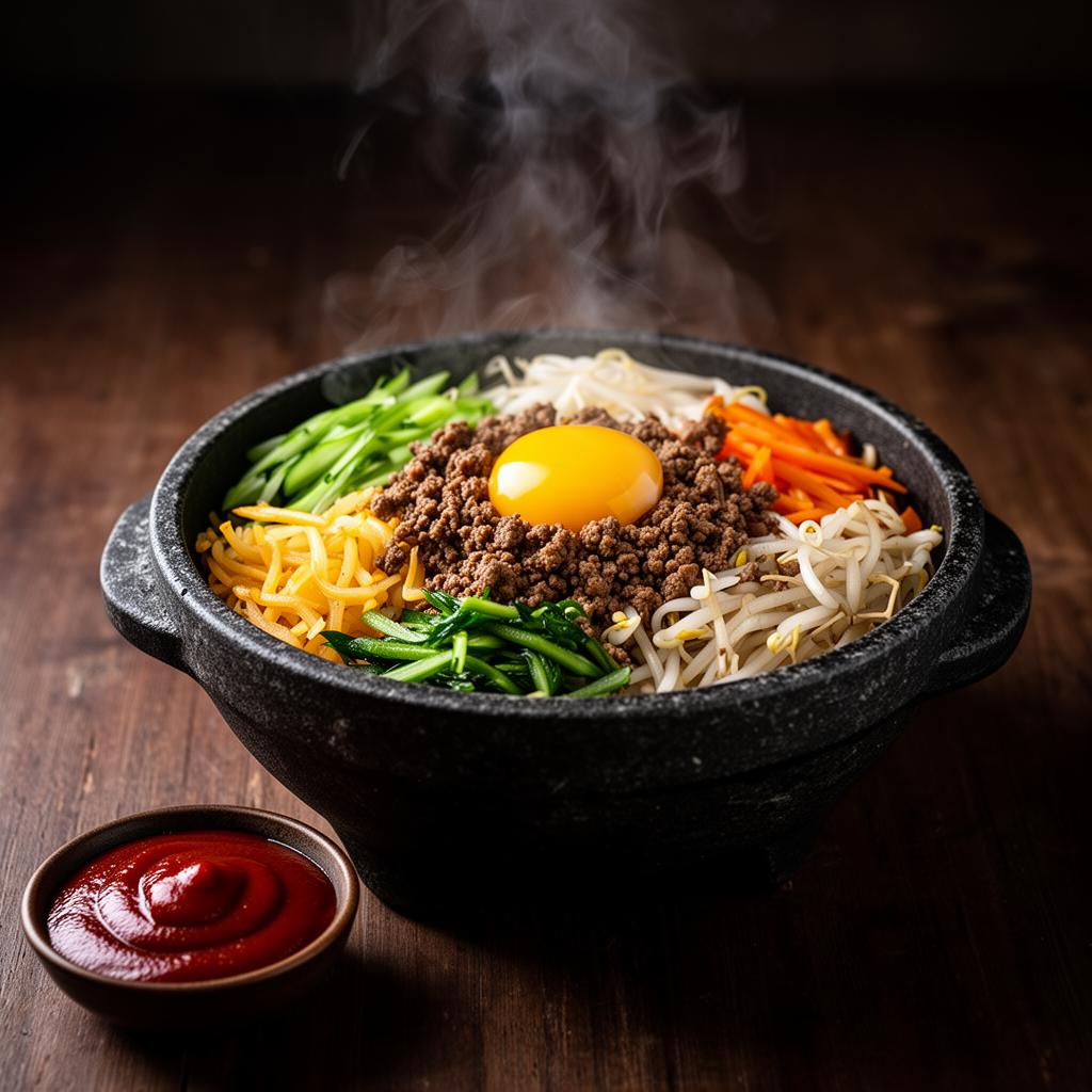 Stone bowl bibimbap