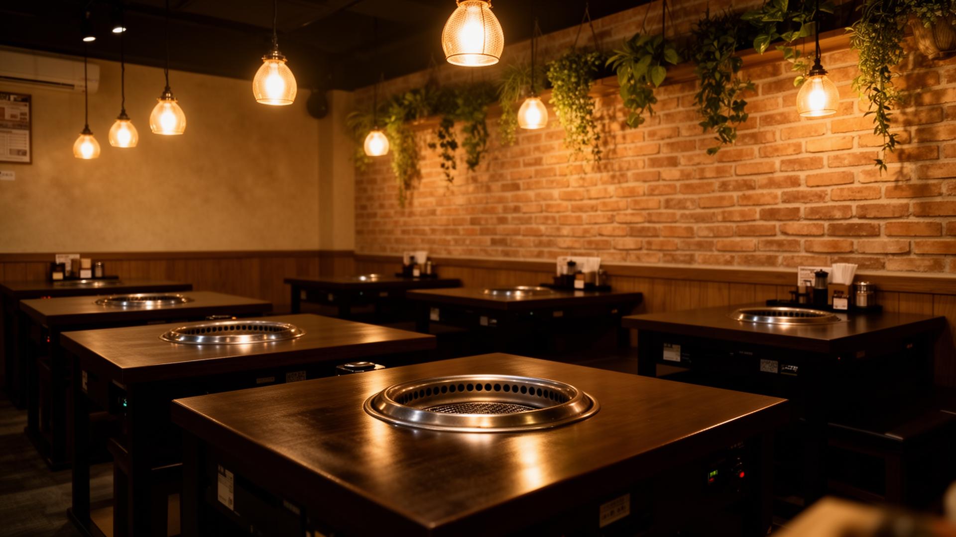 Han River BBQ dining room